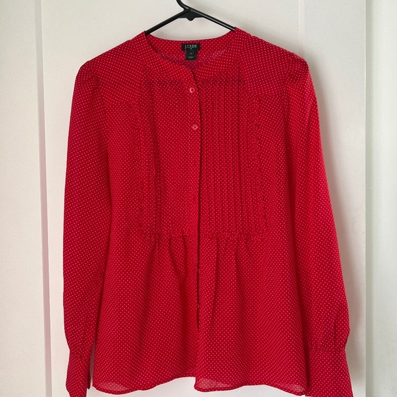 J Crew button up blouse - Picture 1 of 3